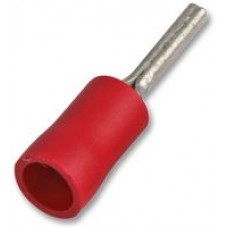 Insulated Red 12 Amp 12 mm Pin Crimp Terminal 
